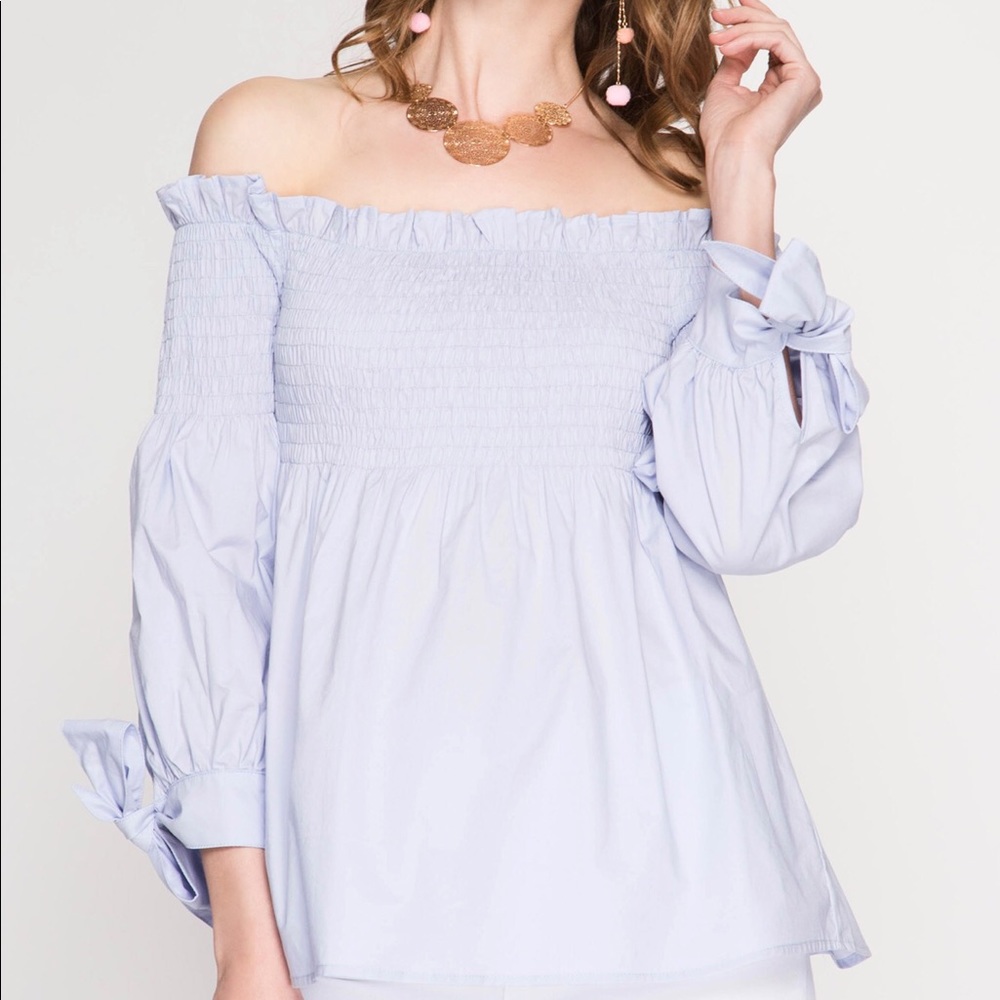 Off shoulder top